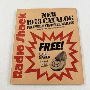 Vintage 1973 Radio Shack Electronics 179 Page Catalog W/ Cover Radios Stereo‎